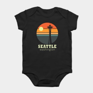 Seattle,Washington Baby Bodysuit